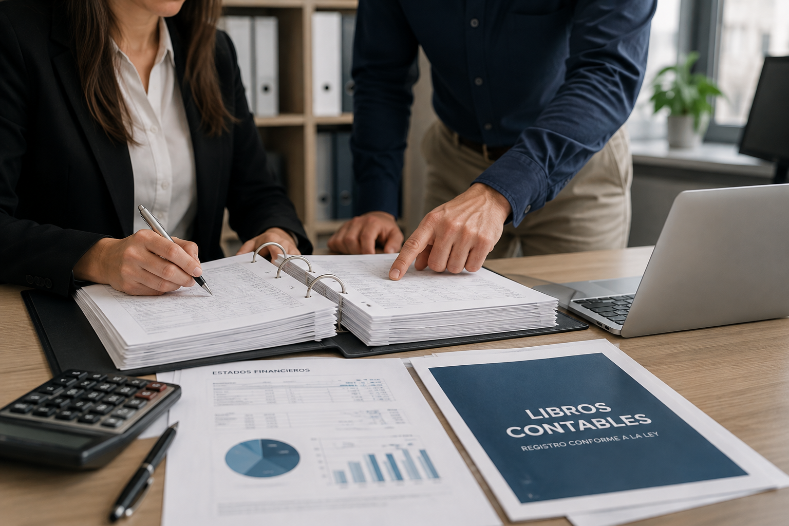 Libros contables para empresas en San Carlos